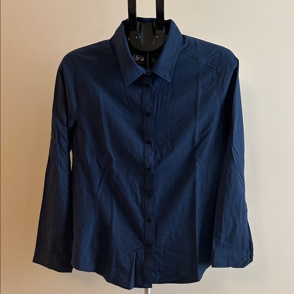 Knoss Tops - Navy Blue Women's Blouse